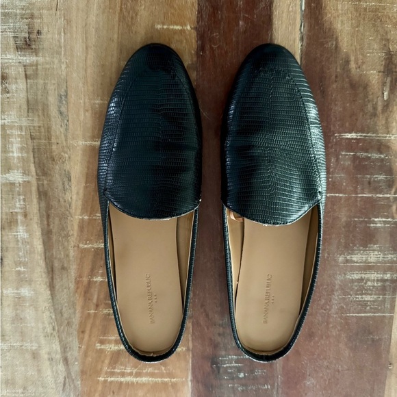 Banana Republic Dark Brown Slip-On Loafers - Picture 1 of 6
